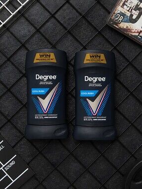 Degree - 2 Pack - Cool Rush - Antiperspirant Deodorant -(Men) - New